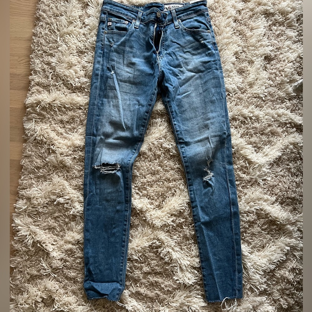 AG Farrah High Rise Skinny ankle jean